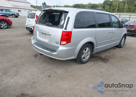 2012 Dodge Grand Caravan Sxt из США, поврежденный, VIN 2C4RDGCG1CR197431